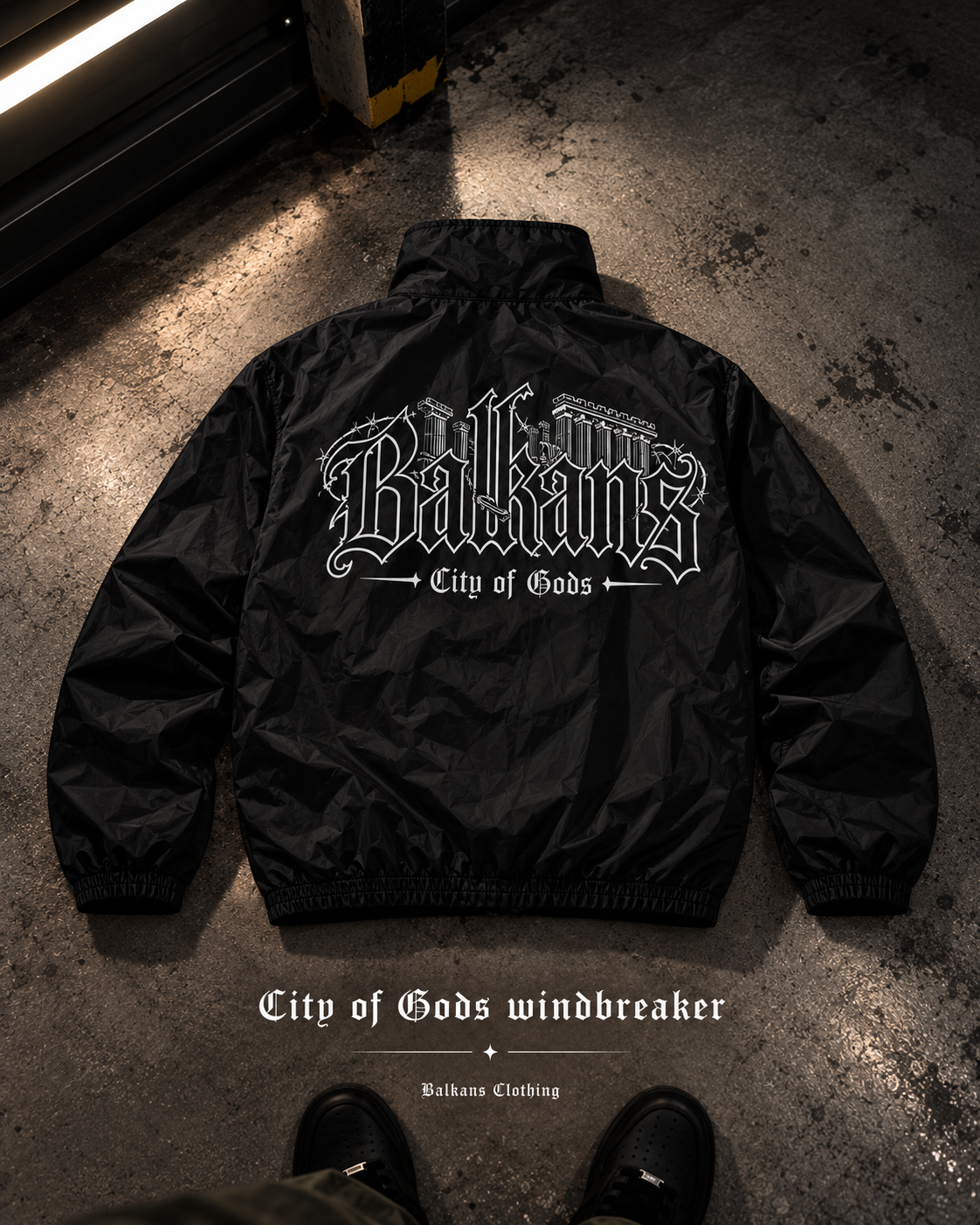 City Of Gods Windbreaker