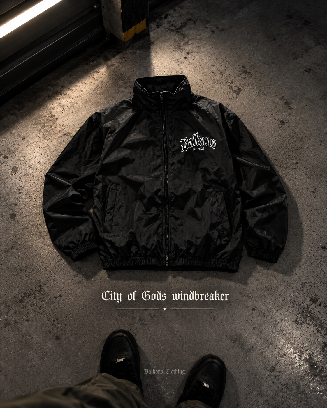 City Of Gods Windbreaker